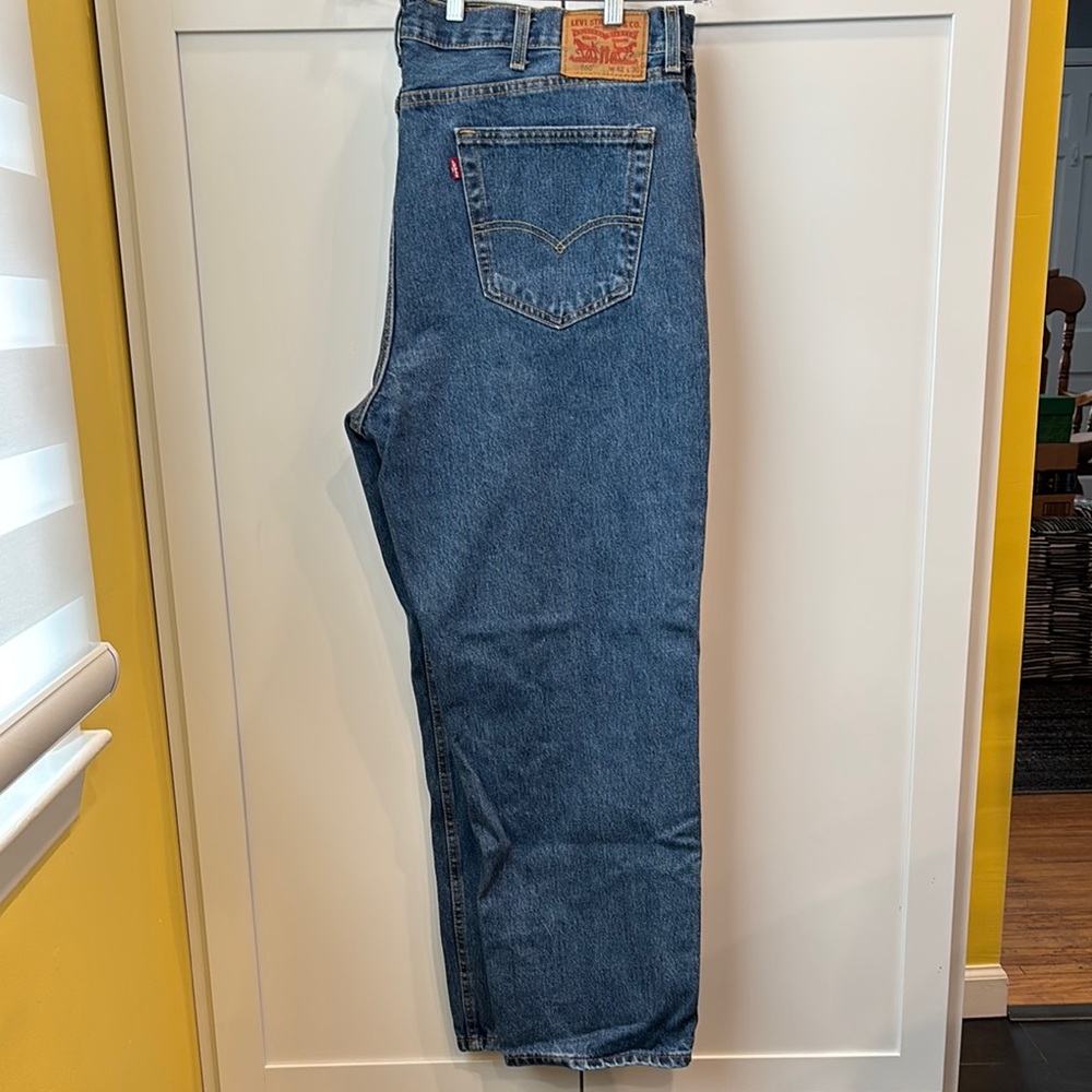 Levi's Relaxed Men’s Blue Jeans Classic Denim